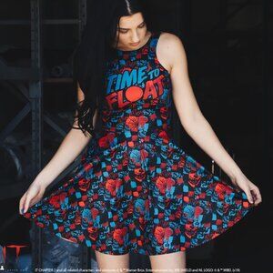 Blackmilk - Time To Float Reversible Skater Dress - Limited